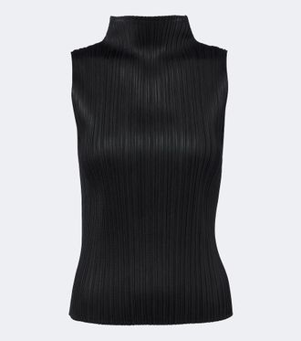 Pleats Please Issey Miyake Top Basics plisado