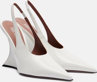 PARIS TEXAS Nina 105 patent leather slingback pumps