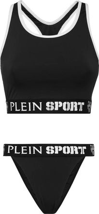 Plein Sport Bikini Tiger - Dames - Sportondergoed - Zwart - S - Polyester - Fitness