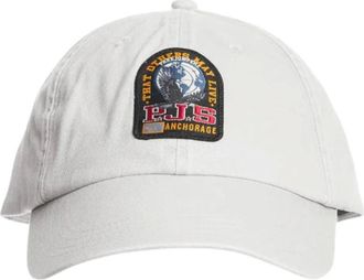 Parajumpers Mens Parajumpers Patch Cap Star White Hat - Size: ONE size