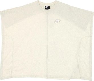 Nike Sportswear Top Earth Day - Dames - Sportshirts - Beige - S - Leer - Fitness