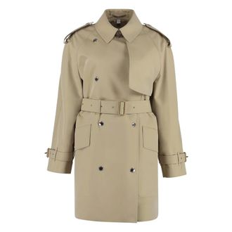 Burberry Trench Coats, female, Beige, XS, Classic Trench Coat