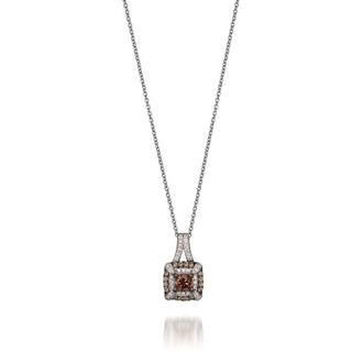 Le Vian Ladies Chocolate Diamonds Fashion Pendant in 14k Vanilla Gold