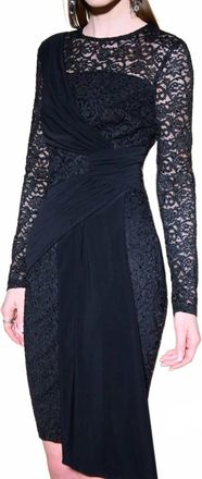 Joseph Ribkoff Lace Dress In Black