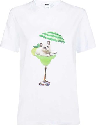 Msgm Cotton T-shirt