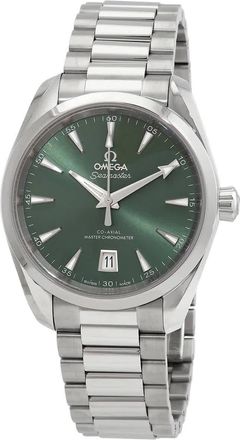 Omega Seamaster Aqua Terra Automatic Chronometer Green Dial Unisex Watch 220.10.38.20.10.002