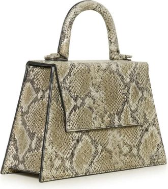 Gestuz Slangenprint leren tas - Dames - Handtassen - Veelkleurig - ONE Size - Leer - Tassen