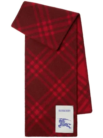 Burberry Vintage check sjaal - Rood