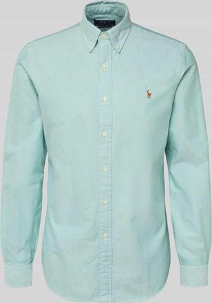 Polo Ralph Lauren Freizeithemd mit Knopfleiste in Gruen, Größe XXL