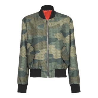 Balmain Hombre, Chaquetas, Verde, Talla: M