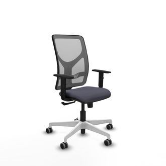 Piqueras y Crespo Silla De Oficina Piqueras Y Crespo Motilla Negro Espuma Gruesa