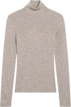 Max Mara Cavallo Turtleneck - Dames - Truien - Beige - Maat: L Wol