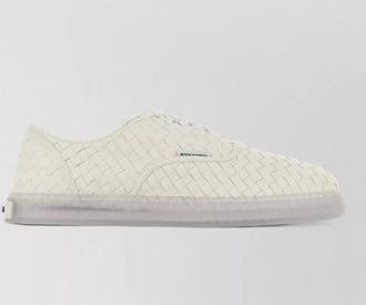 Bottega Veneta nappa leather serena lace-up sneakers