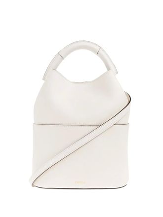 Furla Sfera leather bucket bag - women - Leather - One Size - Neutrals