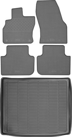 OEM Juego De Alfombrillas De Goma Para El Audi Q3 Ii Suv De 2019 + Alfombrilla Para El Maletero