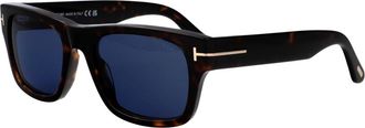 Tom Ford Smith Zonnebrillen - unisex - Zonnebrillen - Bruin - 55 MM - Accessoires