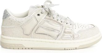 Amiri Skel Top Low - Dames - Sneakers - Wit - 39 EU - Leer - Schoenen