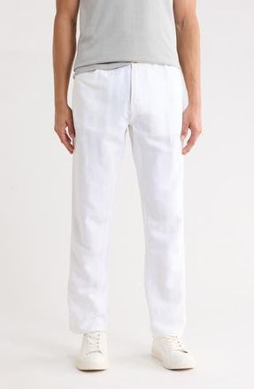 AG - Adriano Goldschmied Everett Slim Straight Leg Jeans in White at Nordstrom Rack, Size 29 X 34