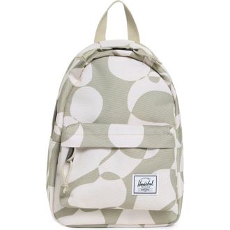 Herschel Classic Mini Backpack in Visual Voids - Abbey Stone at Nordstrom Rack