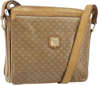 Celine Pre-owned Vintage Cross Body Tas - Dames - Vintage Schoudertas - Beige - ONE Size - Vintage
