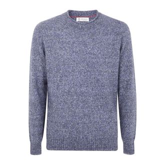Brunello Cucinelli Hombre, Jerseys, Azul, Talla: L