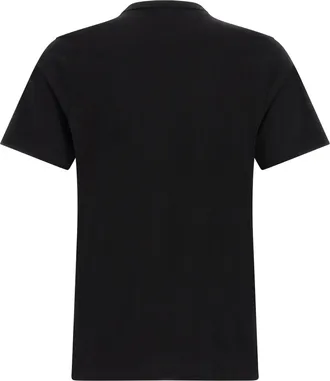 Diesel Logo-Embroidered T-Shirt - Black