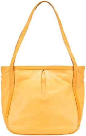 Loewe Pre-owned Shoulder Bags, female, Yellow, Size: ONE SIZE Pre-owned Shoulder Bag