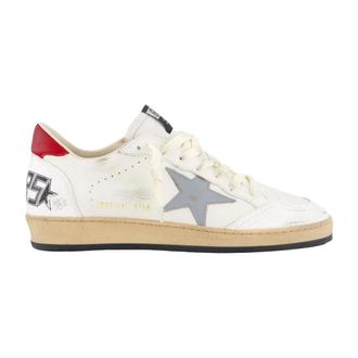 Golden Goose Sneakers, male, White, 8 UK, Leather Trainers with Star Logo