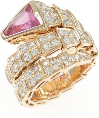 Bulgari Pink Gold (18K) Band Ring (Pre-Owned)