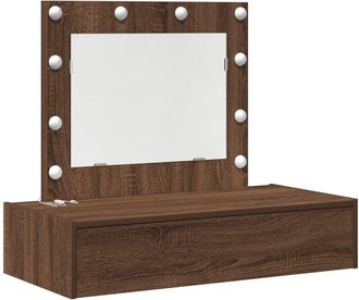 vidaXL Dressing Table Brown 83 x 40 x 70 cm Engineered wood vidaXL