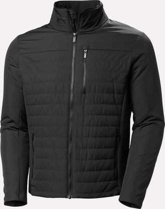 Helly Hansen Mens Insulated Crew Jacket In Black