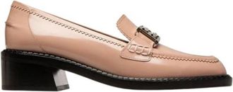 Bally Ellyane 35 Leather Loafers, Brand Size 35 ( US Size 4.5 )