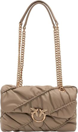 Pinko Love Puff Mini Bag - Bags - Mujer - Gris - ONE SIZE