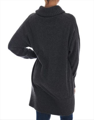 Dolce & Gabbana Fairy Tale Crystal Gray Cashmere Womens Sweater