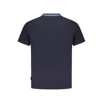 Napapijri Organic Cotton Crew Neck T-Shirt - Navy