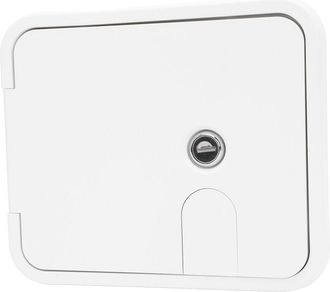 OEM Escotilla El&eacute;ctrica Para Remolques/autocaravanas, 145x116 Mm, Cerradura De Acero Inoxidable, Apertura De 180&deg;