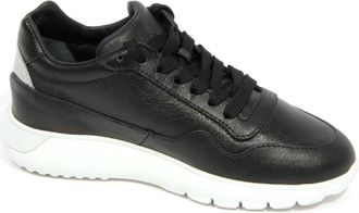 Hogan Interactive 3 Sneakers - Dames - Sneakers - Zwart - 35 EU - Leer - Schoenen
