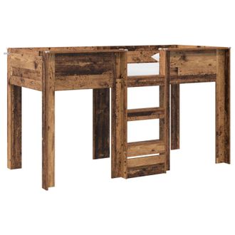 vidaXL Cama Litera Para Ni&ntilde;os Madera Vieja 75 X 190 Cm Vidaxl
