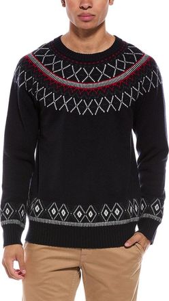 N.Peal N. PEAL Fairisle 100% Cashmere Crewneck Sweater