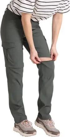 Mountain Warehouse Conniston Zip-Off Pants in Khaki Green at Nordstrom, Size 12