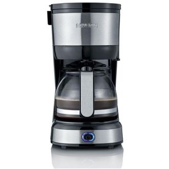 Severin KA 4819 caffettiera nera 4 tazze compatta