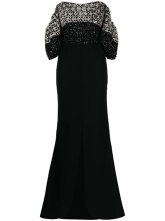 Saiid Kobeisy Abito con spalle scoperte - Nero