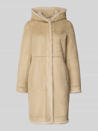 Petite M. Wendemantel mit Kapuze und Eingrifftaschen in Ecru, Gr&ouml;&szlig;e 36