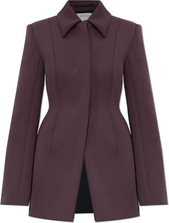 Sportmax Dames, Mantels, Paars, Maat: XS Wol