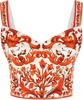 Dolce & Gabbana Donna, Top, Arancione, S, new