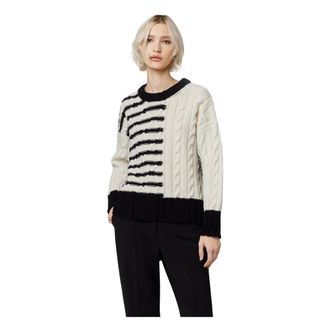 Alpha Studio Truien & Vesten, Dames, Veelkleurig, M, Girocollo M/L