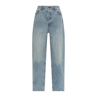 Fear of God Jeans, Dames, Blauw, W28, Katoen, Rechtepijpse Jeans