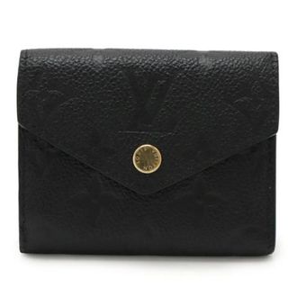 Louis Vuitton Pre-owned Wallets, female, Black, Size: ONE SIZE Pre-owned Portefeuille Zoe Monogram Trifold Wallet