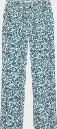 Rails Topanga Floral Straight Ankle Jeans