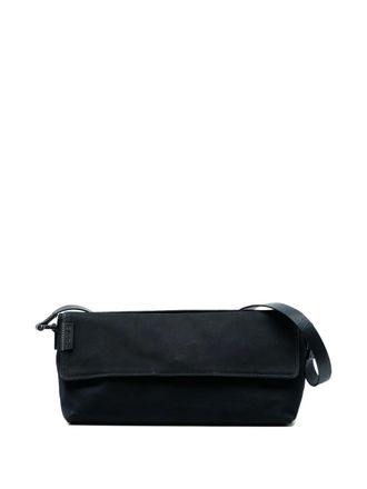 Fendi 20th Century Canvas Baguette shoulder bag - women - Canvas/Calf Leather/Leather - One Size - Black